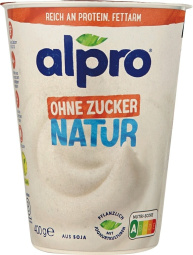 fermentiran sojin izdelek, brez dodanega sladkorja, alpro, 400 g