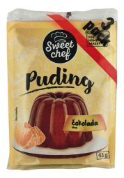 čokoladni puding, sweet chef, 3/1