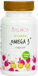 vegan omega-3, malinca, 60 kapsul