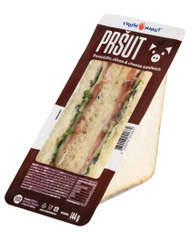 trikotni sendvič, pršut, don don, 144 g