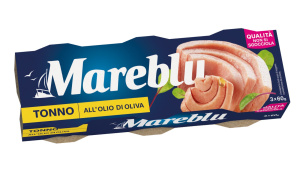tuna v olivnem olju, mareblu, 3 x 60 g