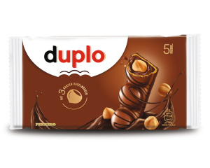 čokoladni vafelj duplo, ferrero, 5/1, 130g