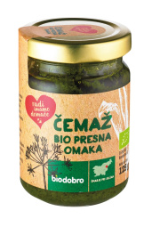 bio presna omaka, čemaž, 125 g